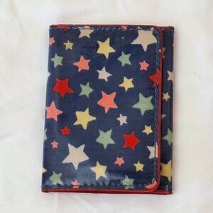 Cath Kidston card holder Stars pattern blue